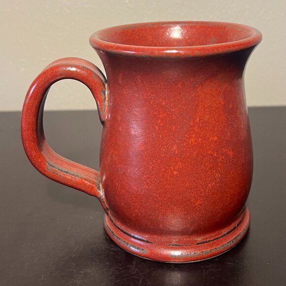 Sunset Hill Stoneware GRAND CANYON Arizona Handcrafted Reddish Brown Glazed Mug - Picture 4 of 9